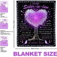 thumbnail image 4 of LHSHID Sister in Law Gifts Sister in Law Birthday Gifts Gifts for Sister in Law Sister in Law Gifts for Birthday Christmas Sister in Law Wedding Gifts Sister in Law Throw Blanket 30"x40", 4 of 6