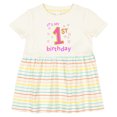 thumbnail image 3 of Inktastic It's My First Birthday Girls Baby Dress, 3 of 5
