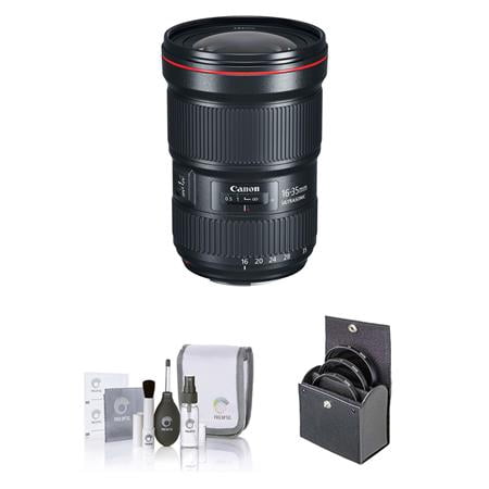 EF 16-35mm f/2.8L III USM Lens, Bundle with 82mm UV, CPL, ND Filters and Cleaning Kit