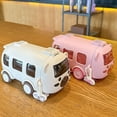 thumbnail image 6 of Water Cup in Bus Shape for Kids, Cute Bus Water Bottle with Straw, 17oz Leak-Proof Bottle with Shoulder Strap, Detachable Fun Toy Bus Water Bottle for Boys Girls Camping Trips, 6 of 8
