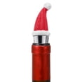 thumbnail image 4 of HANXIULIN - Decoración para fiesta navideña, tapón rojo, tapón de preservación rojo, gorro navideño, resina, aleación, regalo navideño, 4 of 5