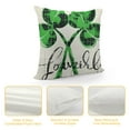 thumbnail image 4 of JEUXUS St Patricks Day Pillow Covers, St Patricks Day Shamrocks Pillow Cover Buffalo Plaid Clover St Patricks Decorative Throw Pillows Farmhouse Decor for Home, 4 of 5