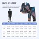 thumbnail image 4 of Balery Night Sky Wolf Pijama para Hombre de Dos Piezas con Manga Larga, Conjunto de Dormir y Descanso Suave con Bolsillos-XX-Large, 4 of 7