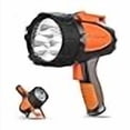 thumbnail image 3 of GOODSMANN LED Rechargeable Marine Handheld Spotlight up to 4500 Lumen Boat Spot Light Waterproof Searchlight Portable Flashlight with EVA Case USB Adapter Car Charger for Outdoor and Indoor Use, 3 of 4