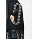 thumbnail image 4 of Capa con flecos Roman Fashion / Juvenil, 34289 (Negro) negro CH/M, 4 of 7