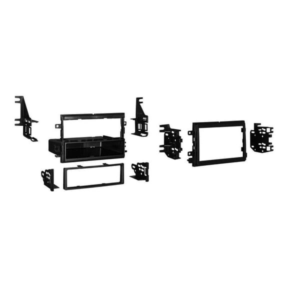 Metra Radio 99-5815 Single or Double DIN Aftermarket Radio Installation Kit for Ford Lincoln Mercury 2004-2019