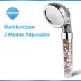 thumbnail image 5 of 3 Mode Bath Shower, Adjustable Jetting Shower Head for Men & Women, High Pressure, Water Saving, Bathroom Anion Filter, Shower SPA Nozzle, 5 of 16