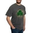 thumbnail image 4 of CafePress - Shamrock And Celtic Knots T Shirt - Mens Comfort Colors Shirt, 4 of 5