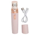 thumbnail image 1 of Tondeuse électrique portable pour femmes, rechargeable par USB, pour la maison et les voyages, 1 of 4