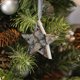 thumbnail image 4 of Colgante decorativo de estrella navideña Fiudx de madera para puertas y árboles de Navidad, 4 of 6