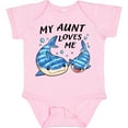thumbnail image 3 of Inktastic My Aunt Loves Me Whale Shark Boys or Girls Baby Bodysuit, 3 of 5