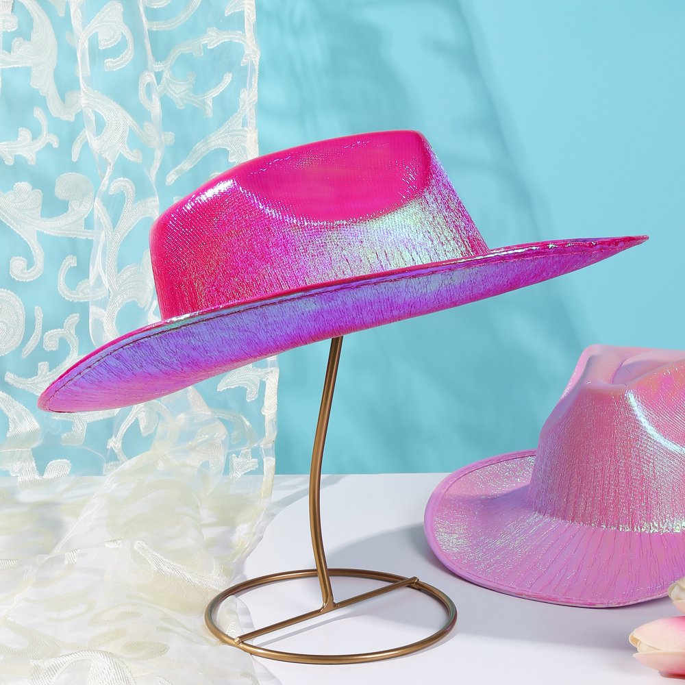 Ensemble Costume Cowgirl Rose - Jupe à Paillettes, Chapeau De Cowboy, Lunettes Cœur Et Bandana, Pour Halloween, Fête Et Carnaval
