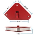 thumbnail image 2 of (2 PACK) - 55 LBS Magnetic Welding Holder - Arrow Type - Multi Angle Positioner - ON/OFF Switch, 2 of 7