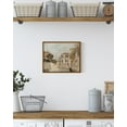 thumbnail image 3 of HFDF Canvas Wall Art Classical Cityscape Artwork Wall Decorations View of Venice Canvas Prts Bathroom Pictures Farmhouse Office Home Wall Decor 24x20inch Framed, 3 of 5