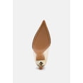 thumbnail image 5 of Poudre Metallic Patent Faux Leather Pumps, 5 of 10