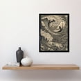 thumbnail image 2 of Jonah and the Storm at Sea Modern Illustration Art Print Framed Poster Wall Decor 12x16 inch, 2 of 5