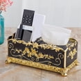 thumbnail image 4 of Joernso European Style Tissue Box Multi-functional ABS Embossed Design Napkin Case Home Decor, 4 of 8