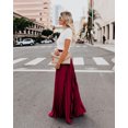 thumbnail image 2 of utcoco Women's High Waisted Pleated Chiffon Long Skirts, 2 of 4