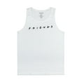thumbnail image 4 of Friends Sitcom TV Series Adult Men's Show Title Logo Tank Top Shirt, 4 of 5