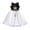 Black, variant on Ymyiu Tutu Dresses for Toddler Girls Toddler Girls Tutu Dresses Party Formal Birthday Summer Puff Short Sleeve Tulle Little Girls Dress 5T 6T(Black, 5-6 Years)