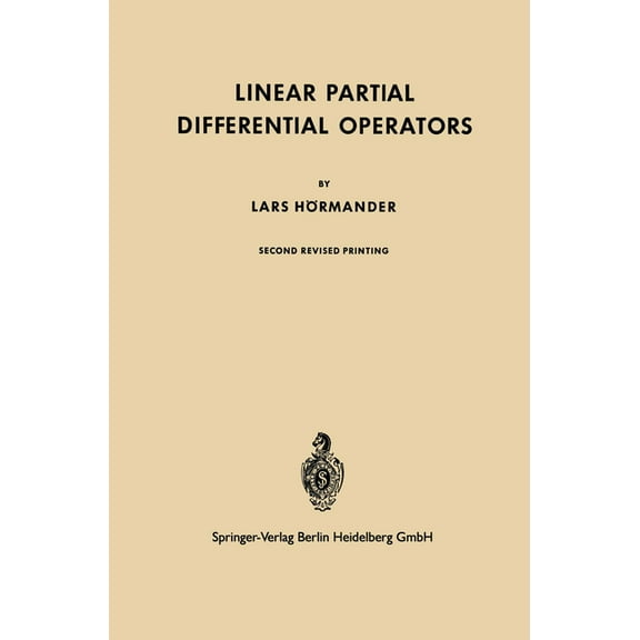 Linear Partial Differential Operators, (Paperback)