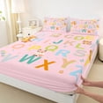 thumbnail image 3 of Feelyou Tiger Fox Animal Bed Sheets, Monogrammed A - Z King Sheets, 4 Pieces, 3 of 7