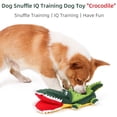 thumbnail image 4 of CNKOO Clearance! Pet Crocodile Dog Sniffing Toys For Dog Puzzle Toys Pet Snuffle Feeding Mat Interactive Game For Dog Soft Pet Sniffing Nose Mat Green, 4 of 12