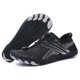 thumbnail image 1 of Zapatos para Hombres Y Mujeres Calcetines Acuáticos Secado Rápido para Nadar en La Playa Surf (Negro 37), 1 of 9
