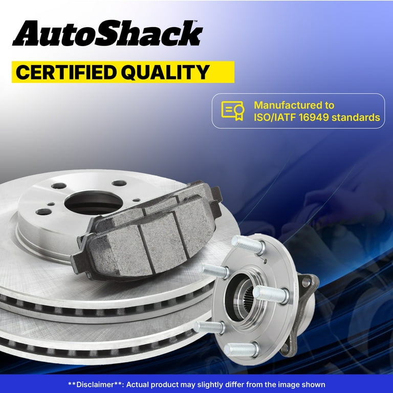 AutoShack Front Brake Rotor Kit For Chevy Trailblazer GMC Envoy Buick Rainier 2006-2009 V8 4WD/RWD