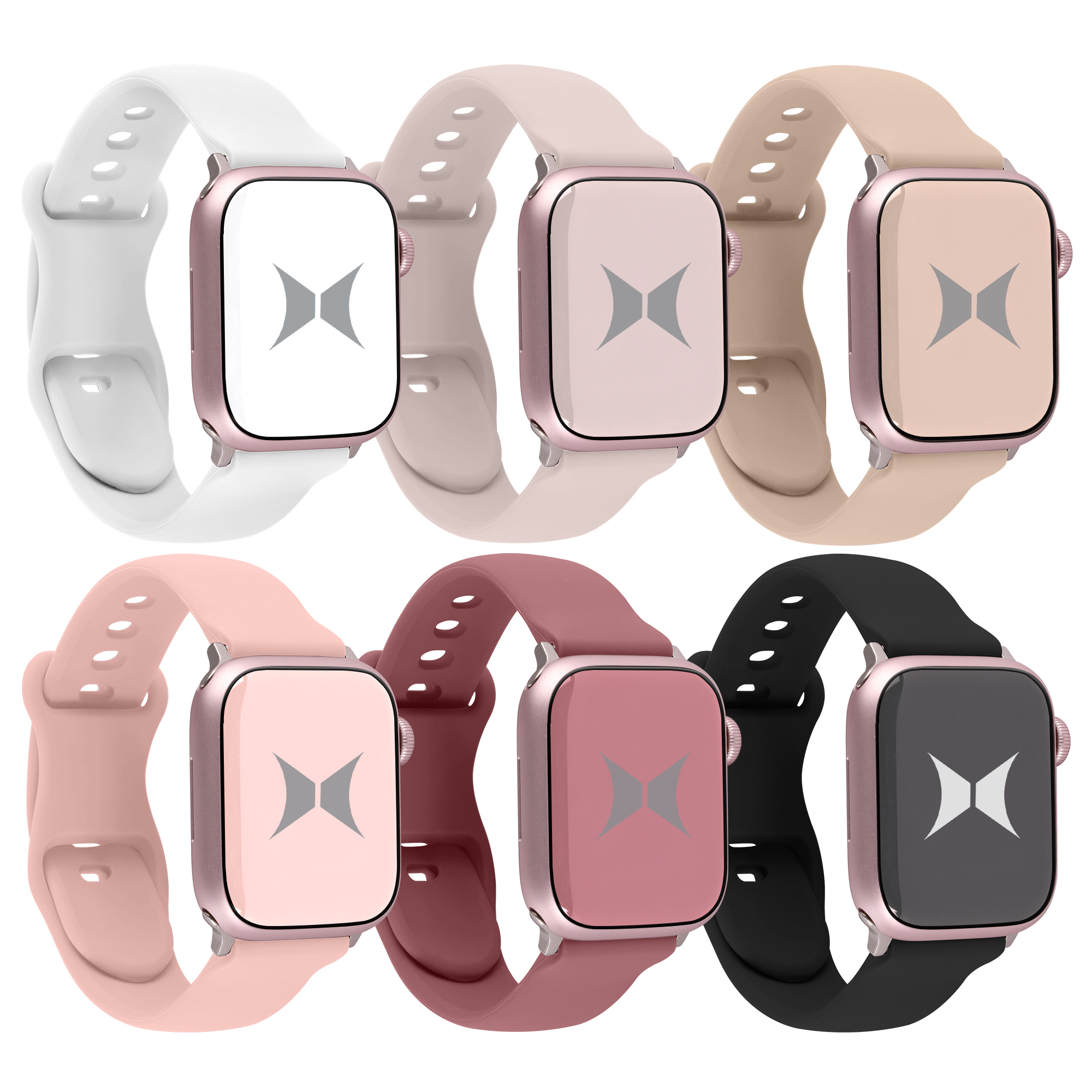 Xtreme 6-Pack Universal Silicone Smartwatch Bands photo 7