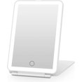 Laegsmetg Rechargeable makeup mirror with light, portable