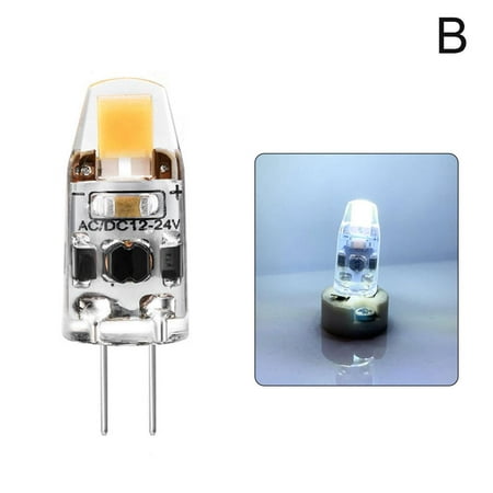 

1/4x G4 12V led bulb light 0705- 1505 Super Bright COB Crystal chandelier L0V8