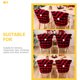 thumbnail image 3 of Silla de Navidad portada de comedor sillón de la silla de la oficina decoración navideña, 3 of 7