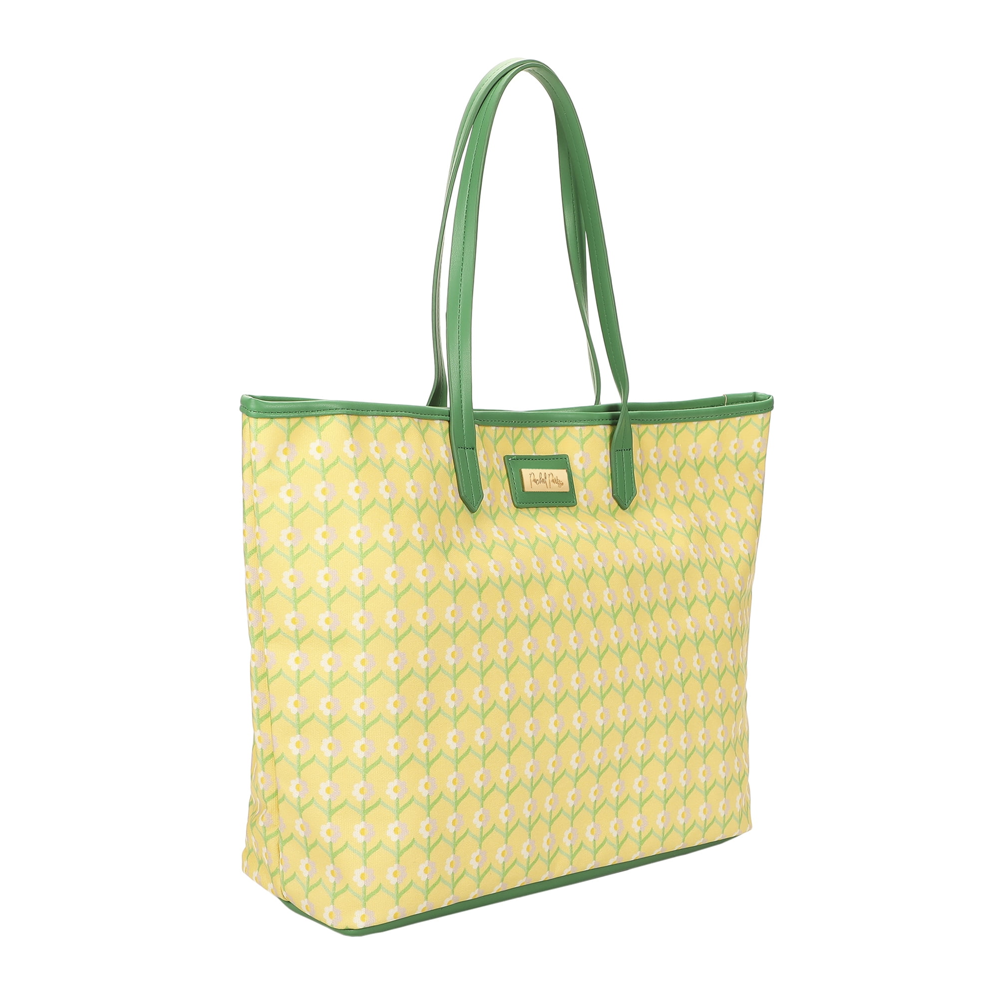 Packed Party Women's Floral Print Oversized Tote, Yellow