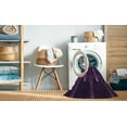 thumbnail image 2 of Ahgly Company Machine Washable Indoor Rectangle Transitional Deep Purple Area Rugs, 6' x 9', 2 of 7
