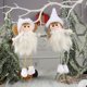 thumbnail image 1 of Adorno de peluche navideño - Decoración de árbol navideño de pata larga con cuerda colgante, 1 of 9