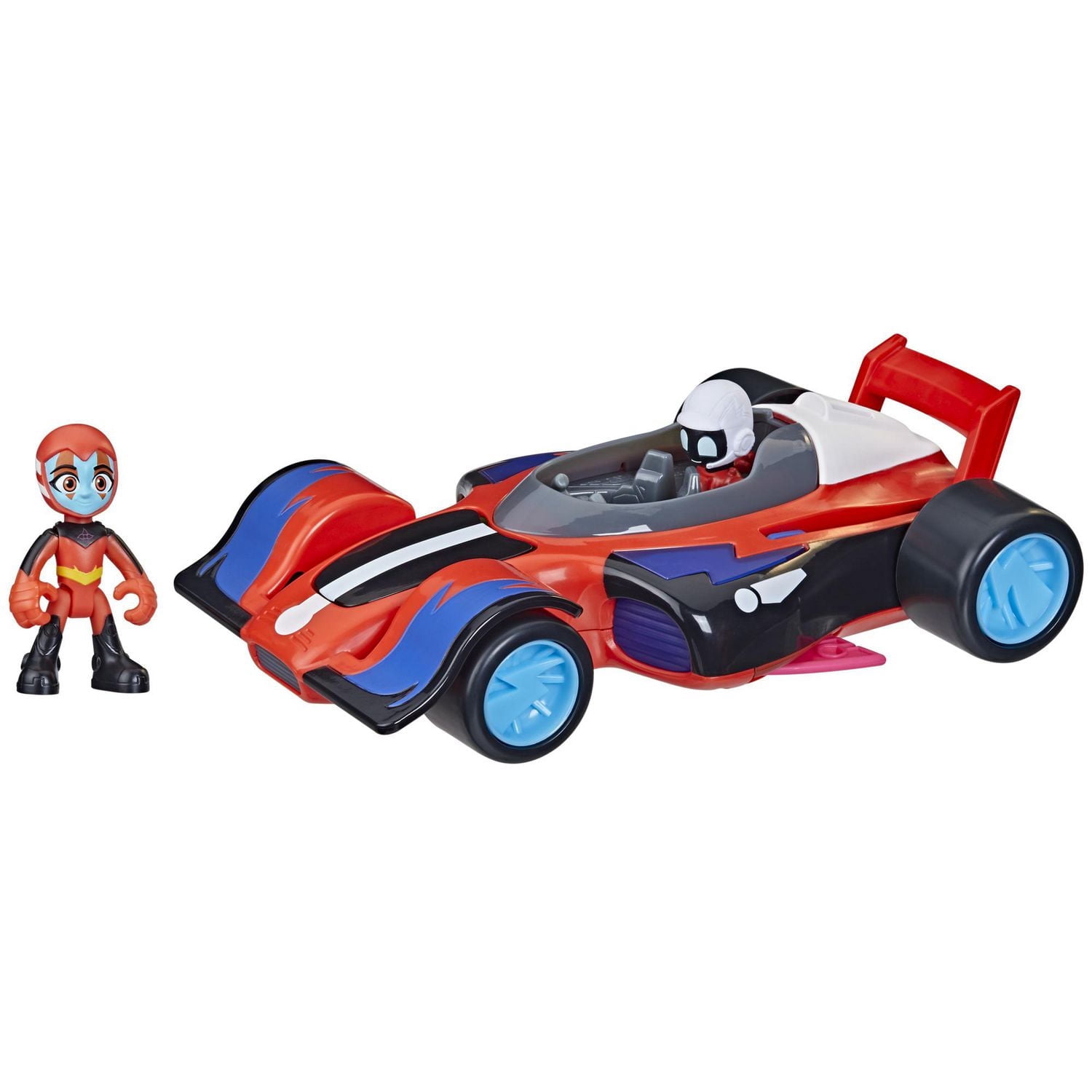 PJ Masks Animal Power Flash Cruiser Preschool Toy, Converting Car with Lights and Sounds, Vehicle and Action Figure for Kids Ages 3 and Up