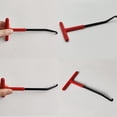 thumbnail image 4 of Motorcycle Exhaust Spring Hook, T Shaped Handle Exhaust Pipe Spring Puller Installer Hooks Tool with Rubber Coating for Motorcycle Vehicle Springs Removal, Installation, Adjustment (2 Pcs), 4 of 7