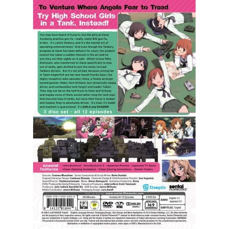 Amazon.com: GIRLS UND PANZER TV COLLECTION/BD : Caitlynn