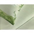 thumbnail image 4 of Ambesonne Green Leaf Quilted Bedspread Set 3 Pcs, Japanese Tree Oriental, Queen Size, Lime Green and Pale Green, 4 of 5