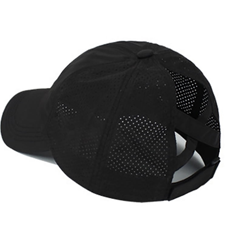 Tisoloow Cross Hat Womens Baseball Cap Cross Ponytail Hat  display picture 1