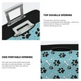 thumbnail image 3 of Disketp Cute Dog Footprints Elastic Travel Luggage Cover Travel Suitcase Protective Cover For Trunk Case Apply To 18''-32'' Suitcase Cover-Medium, 3 of 7