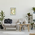 thumbnail image 2 of The Stupell Home Decor Collection US Pacific Coast Highway Pale Yellow Illustrated Scenic Map Poster Framed Giclee Texturized Art, 2 of 8