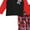 Mario Plaid, variant on Super Mario Boys 2 Piece Fleece Pajama Set, Here We Go, Size: 4, Super Mario Bros.