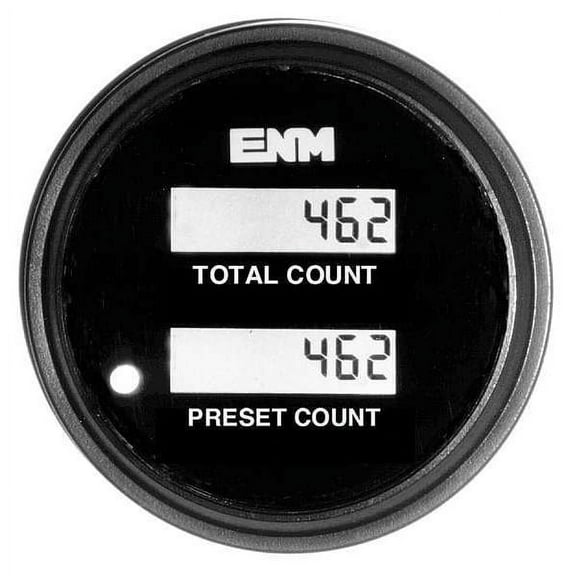 Enm Electronic Counter,6 Digits,LCD PC1210G0