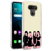 TalkingCase Slim Phone Case Compatible for LG Harmony 4,Xpression Plus 3,K40S,KPOP Blackpink 3 Print,Light,Flexible,Protect,USA