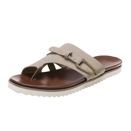

GNEIKDEING Leisure Roman Style Leopard Print Women s Summer Non Slip Slip On Flat Beach Open Toe Breathable Sandals Shoes Slippers Gift on Clearance