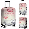 thumbnail image 2 of Every Fart is Love Note Persian Guilty Face Happy Valentine's Travel Luggage Cover Cat Lover Kitten Owner Gifts Suitcase Dust Protective Decor - 01016, 2 of 5