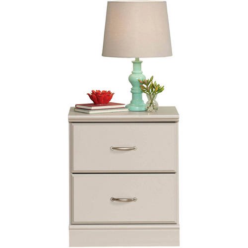 Sauder Parklane Nightstand Cobblestone Finish Walmart Com Walmart Com