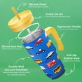 thumbnail image 3 of Vaso para Beber SANDJEST de 20 oz para Niños con Asa y Pajilla, 3 of 7